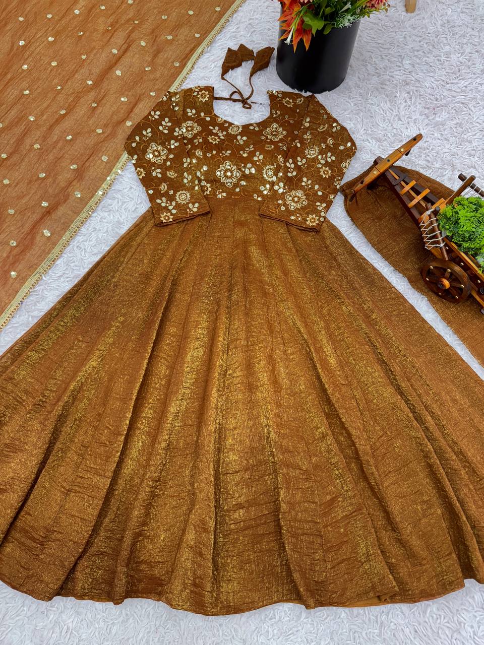 New Women's Latest Designer Party Wear Anarkali Suit