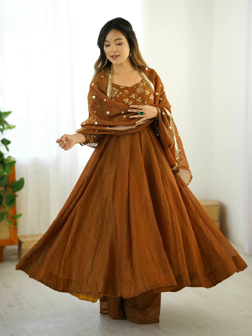 New Women's Latest Designer Party Wear Anarkali Suit