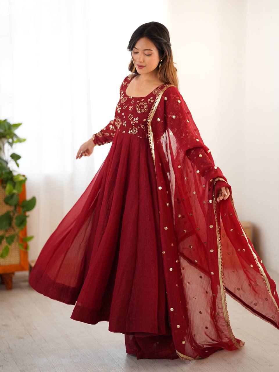New Women's Latest Designer Party Wear Anarkali Suit