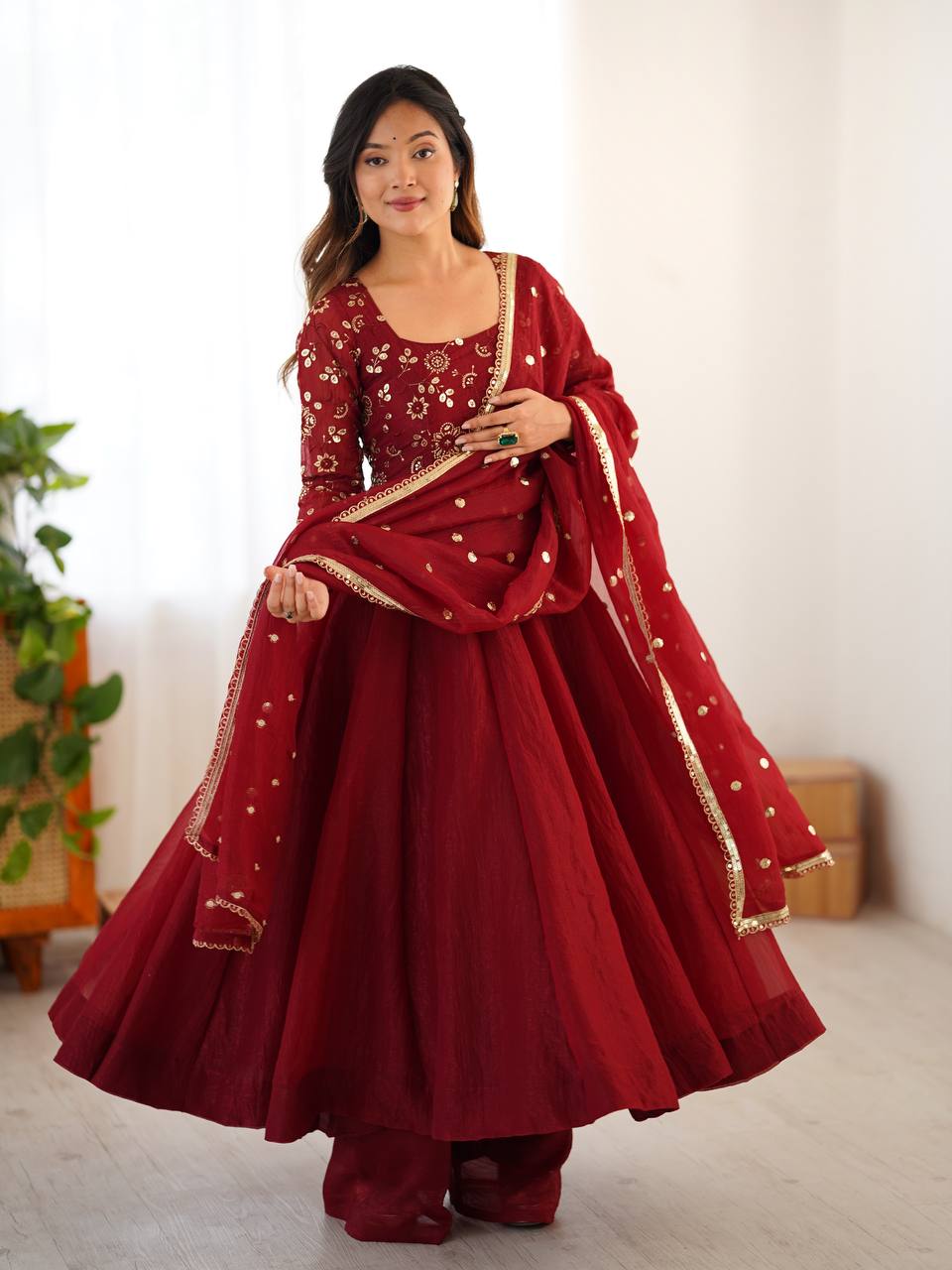 New Women's Latest Designer Party Wear Anarkali Suit