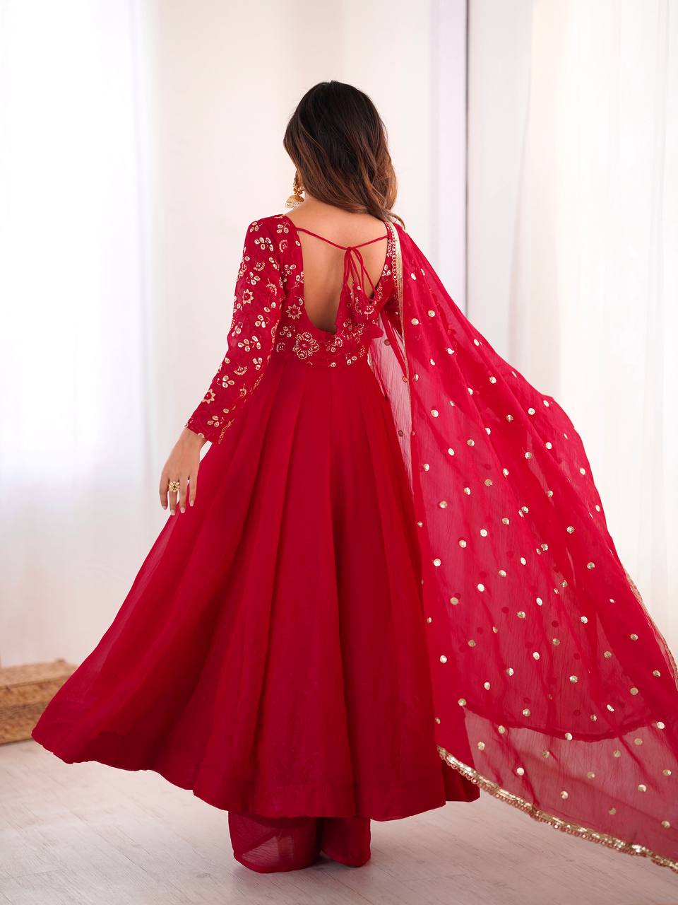 New Women's Latest Designer Party Wear Anarkali Suit