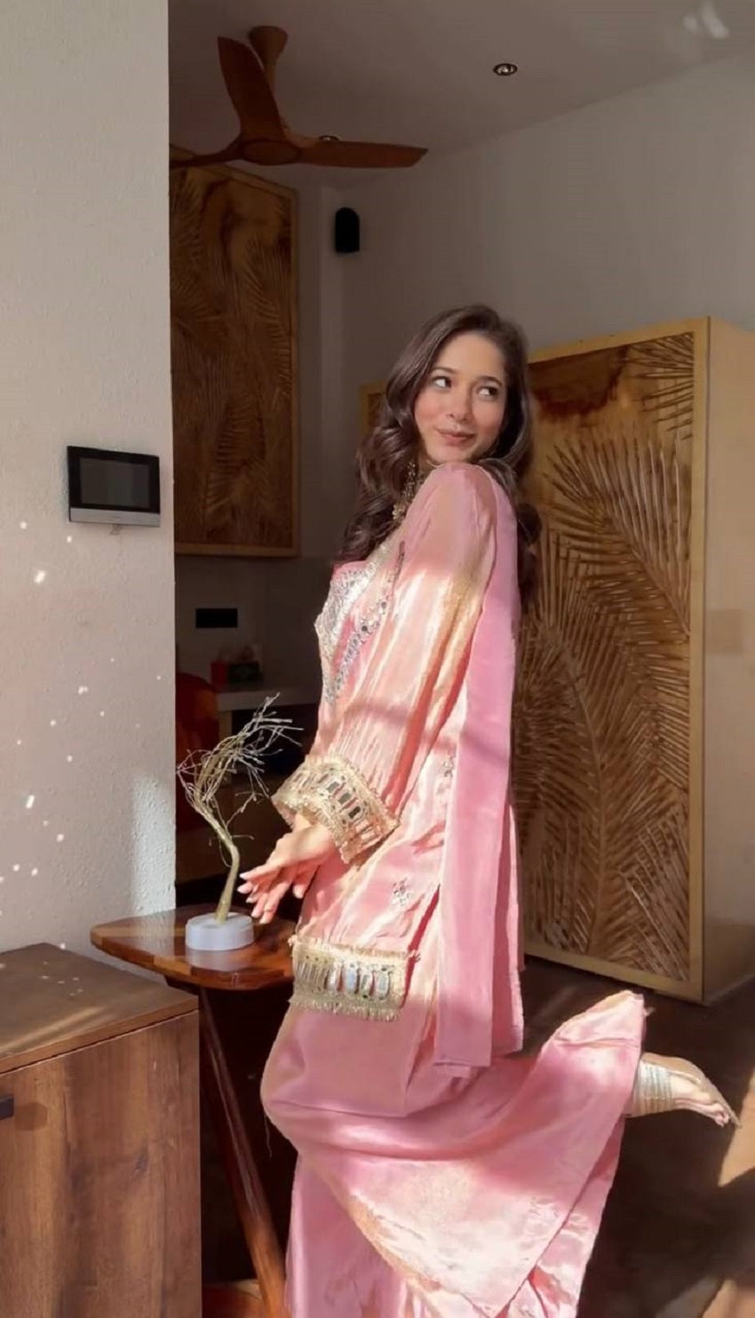 New Trendy Designer Embroidered Ethnic Suit