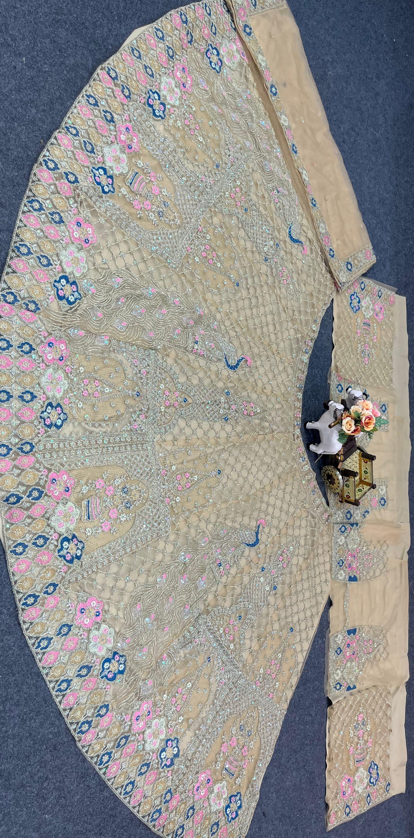 Party Wear Soft Net Sequence Work Lehenga Choli