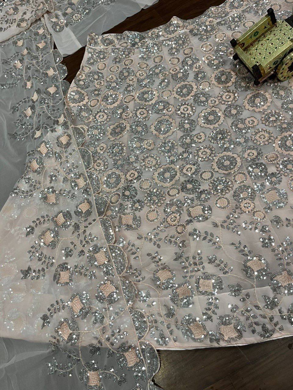 Party Wear Georgette Lehenga Choli