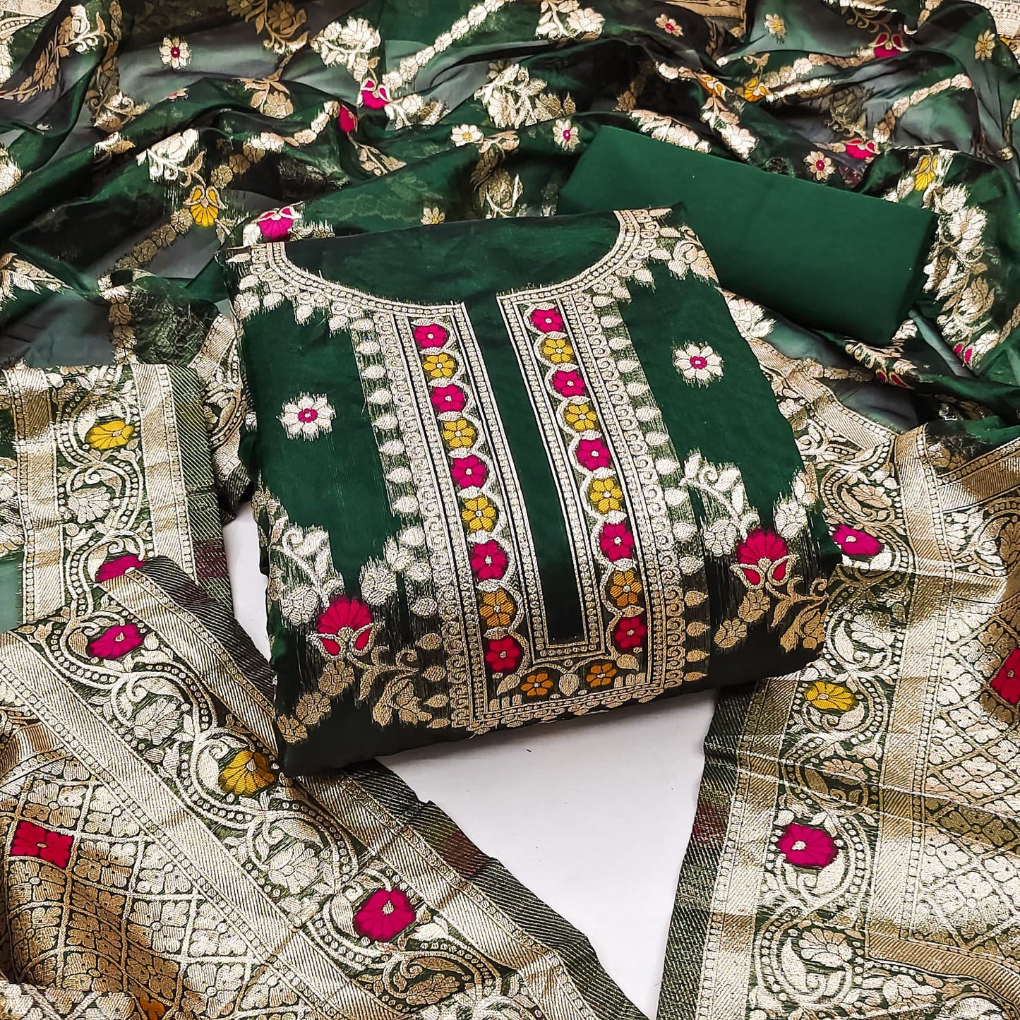 Function Wear Unstitched Dress Material