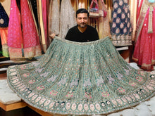 Load image into Gallery viewer, Wedding Wear Kasturi Silk Lehenga With Handwork Choli
