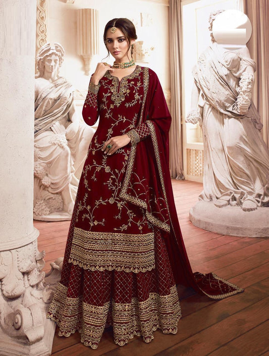 Party wear Georgette Anarkali  Suit