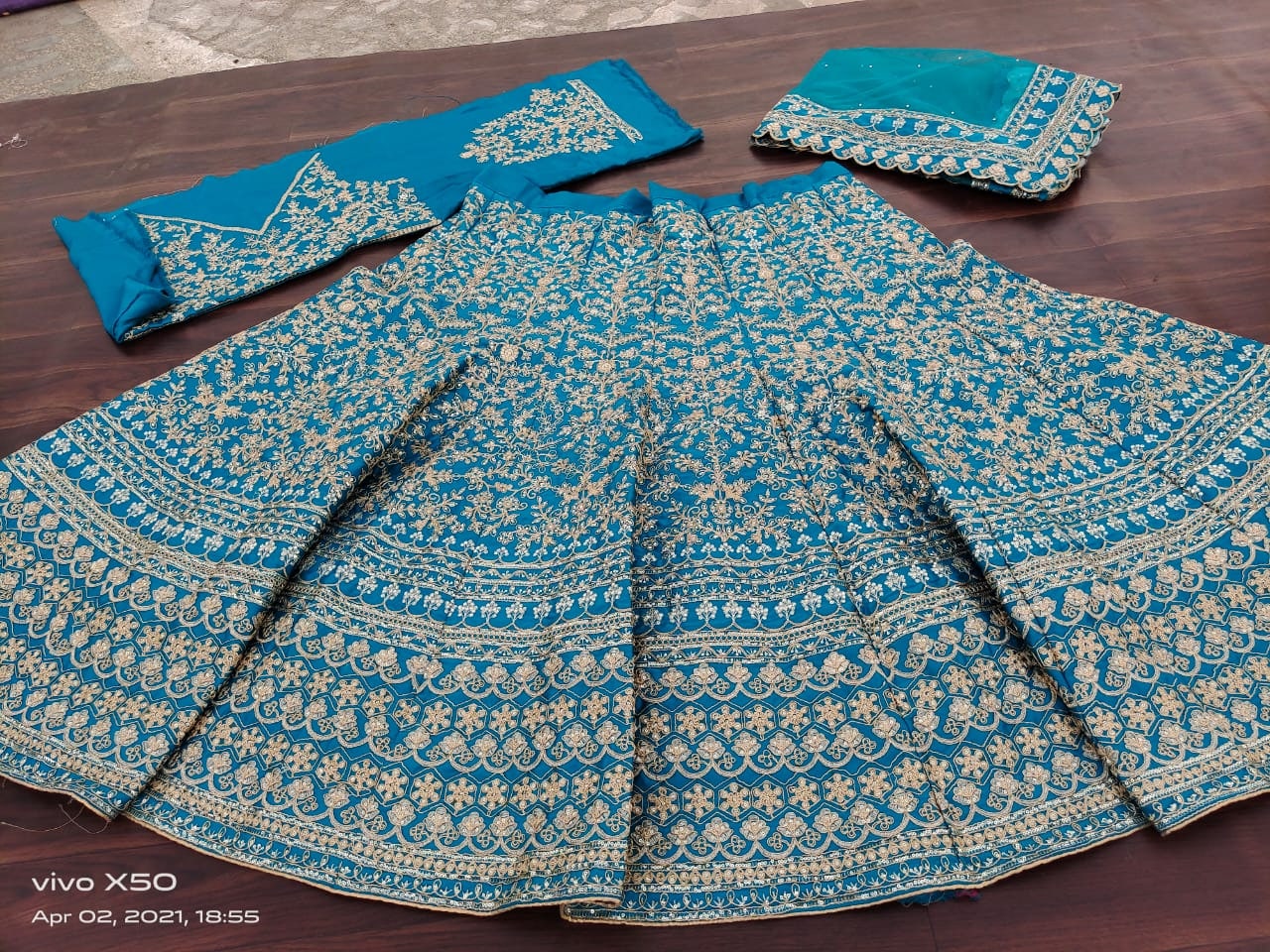 Blue Color Codding Work Wedding Wear Designer Lehenga Choli