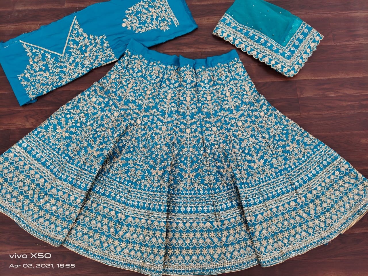 Blue Color Codding Work Wedding Wear Designer Lehenga Choli