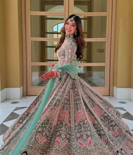 Load image into Gallery viewer, Wedding Wear Kasturi Silk Lehenga With Handwork Choli
