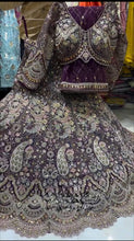 Load image into Gallery viewer, Wedding Wear Pista Color Net Coding Work Lehenga Choli
