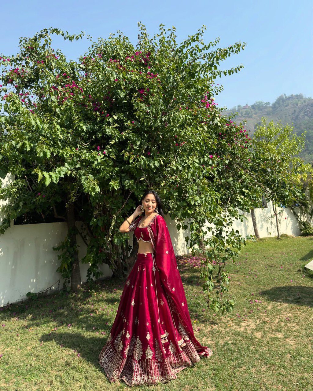 Marvellous Jimmi Chu Thread With Sequnce Lehenga Choli 2 Colours