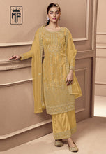 Load image into Gallery viewer, Butterfly Heavy Net With Codding Embroidary And Stone Work Festival Wear Salwar Suit

