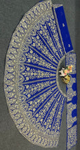 Load image into Gallery viewer, Royal Blue Georgette Heavy Coding Work Lehenga Choli
