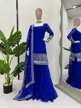 Load image into Gallery viewer, Function Wear Georgette Ready to Wear Sharara Suit
