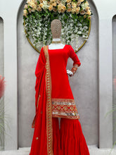 Load image into Gallery viewer, Function Wear Georgette Ready to Wear Sharara Suit
