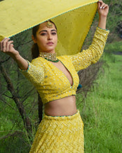 Load image into Gallery viewer, Wedding Wear  Embroidery  Lehengha Choli With Dupata  For Women
