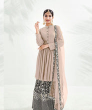 Load image into Gallery viewer, Wonderful Wedding Wear Georgette Embroidered Work Salwar Suit
