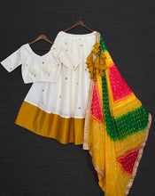 Load image into Gallery viewer, Fabulous Cotton Mirror Work Wedding Wear Lehenga Chol For Women
