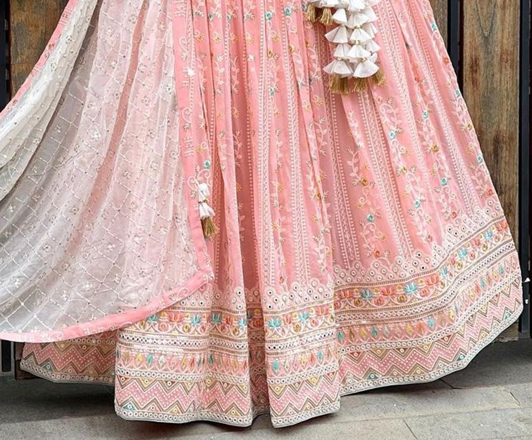 Popular Engagement Silk Embroidered Designer Lehenga Choli, Engagement Silk  Embroidered Designer Lehengas and Engagement Silk Embroidered Ghagra  Chaniya Cholis online shopping | Page 2