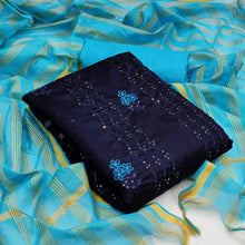 Load image into Gallery viewer, Wonderful Chanderi Fancy Sequence Work Festive Wear Salwar Suit For Women

