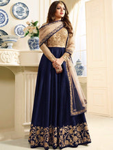 Load image into Gallery viewer, Stunning Designer Mulberry Silk Net Fancy Embroidered Work Anarkali Wedding Wear Salwar Suit
