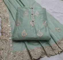Load image into Gallery viewer, Sensational Chanderi Hand Work Salwar Suit For Party Wear
