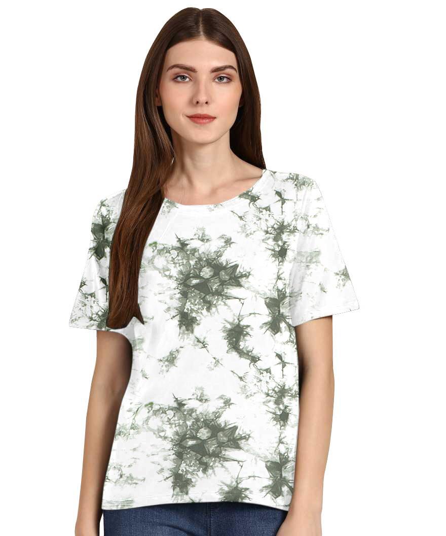 Appealing Imported Printed Design Tshirt For Women