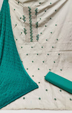 Load image into Gallery viewer, Imperial Art Silk Embroidered Work Casual Wear Salwar Suit

