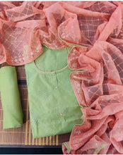 Load image into Gallery viewer, Fantastic Chanderi Multi Sequence Work Party Wear Salwar Suit
