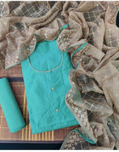 Load image into Gallery viewer, Fantastic Chanderi Multi Sequence Work Party Wear Salwar Suit
