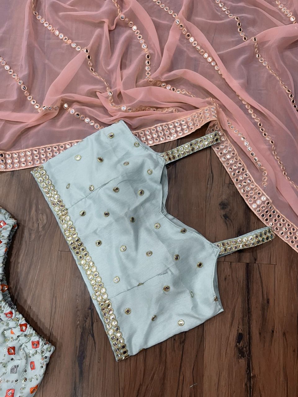 Beautiful Off White Color Silk Embroidered Work Designer Salwar Suit