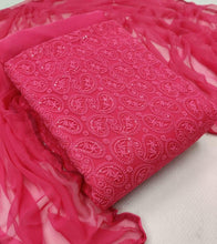 Load image into Gallery viewer, Wonderful Chiffon Casual Wear Beautiful Embroidered Work Salwar Suit For Women Design
