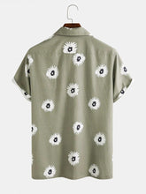 Load image into Gallery viewer, Lovely Rayon Cotton Little Daisy Print Casual Wear Shirts
