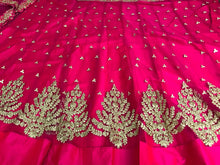 Load image into Gallery viewer, Dismaying Rani Pink Color Designer Soft Net Multi Coding Embroidered Work Lehenga Choli For Wedding Wear
