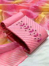 Load image into Gallery viewer, Amazing Cotton Hand Work Salwar Suit For Festive Wear
