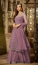 Load image into Gallery viewer, Demanding Net Embroidered Work Salwar Suit For Women
