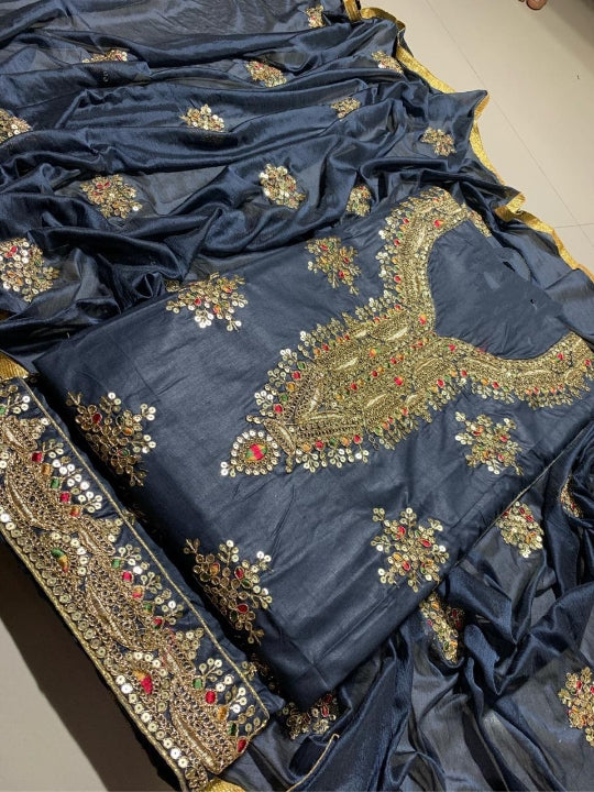 Amazaballs Cotton Sequence Work Fancy Party Wear Salwar Suit