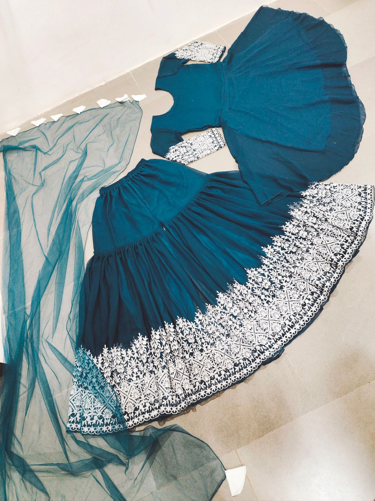 Hypnotic Georgette Festive Wear Embroidered Work Salwar Suit