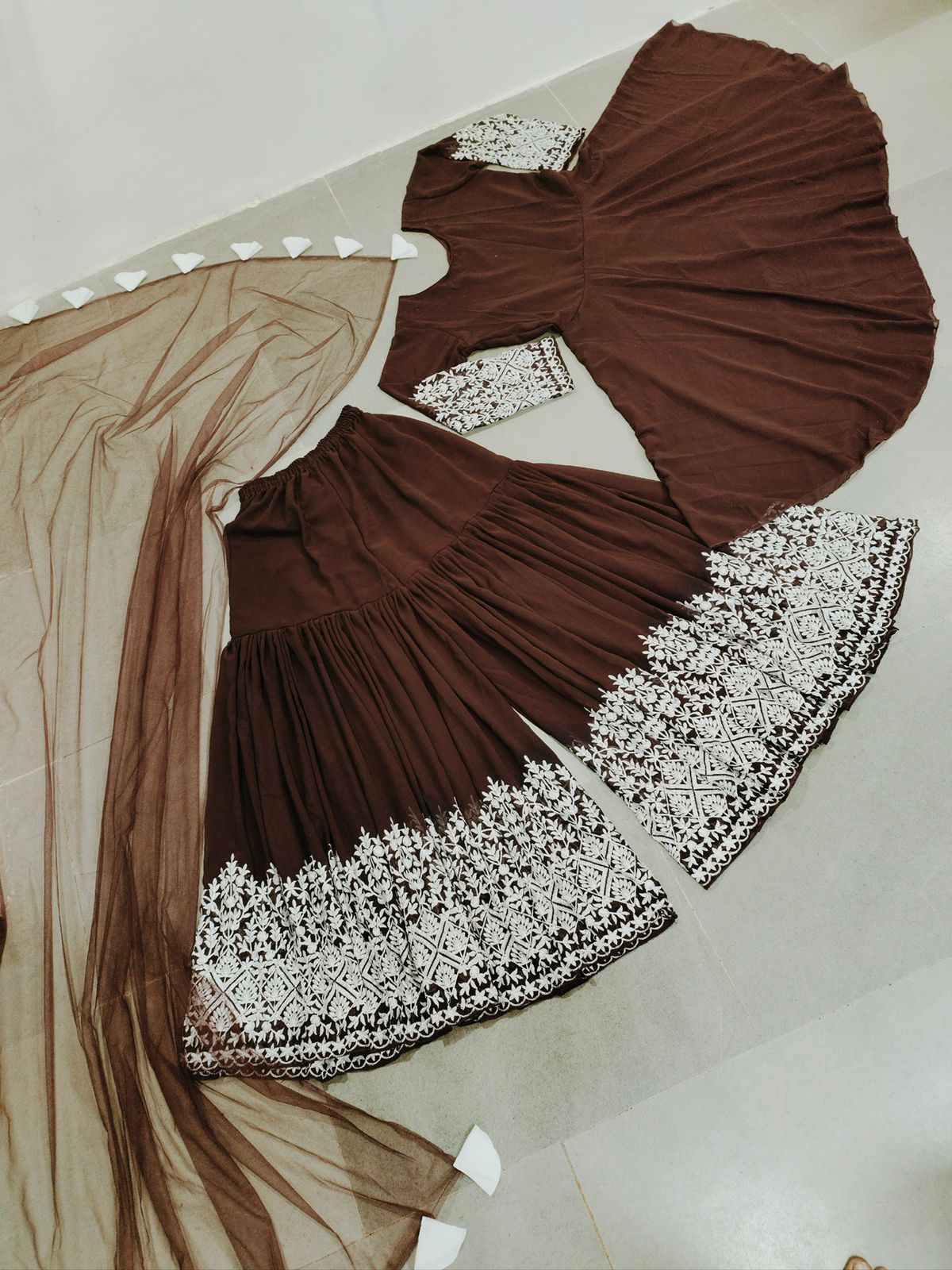 Hypnotic Georgette Festive Wear Embroidered Work Salwar Suit