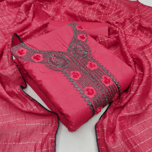 Load image into Gallery viewer, Refreshing Embroidered Work Cotton Casual Wear Salwar Suit For Women
