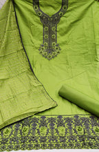 Load image into Gallery viewer, Refreshing Embroidered Work Cotton Casual Wear Salwar Suit For Women
