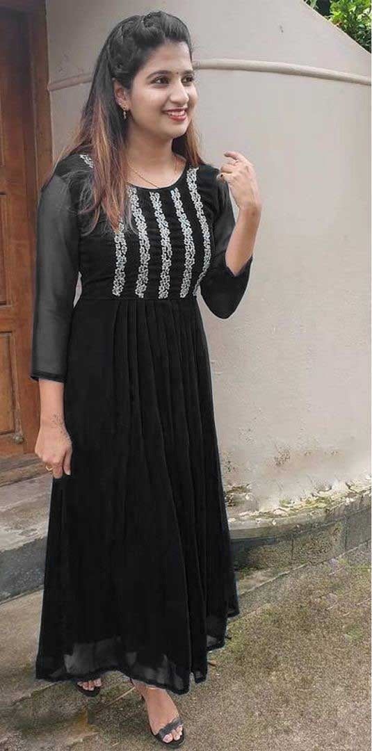Latest Embroidered Readymade Kurti For Big Size Women