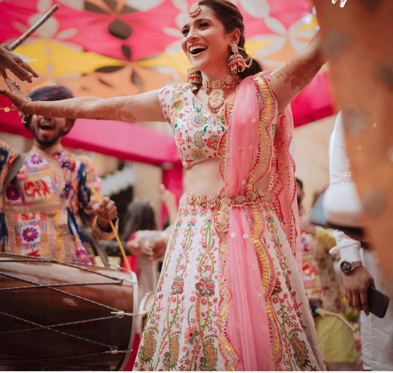 Elegant White Color Tapeta Silk Chine Stitched Work Lehenga Choli For Function Wear