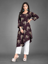 Load image into Gallery viewer, Stunning Cotton Rayon Printed Ready Made Pent Kurti For Casual Wear
