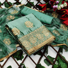 Load image into Gallery viewer, Dismaying Satin Super Embroidered Work Party Wear Indian Wear Salwar Suit For Ladies
