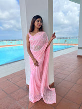 Load image into Gallery viewer, Party Wear Georgette Saree
