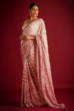 Load image into Gallery viewer, Wedding Wear Pure Georgette Heavy Embroidered Saree
