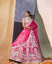 Load image into Gallery viewer, Function Wear Wear Rani Pink Color Tapeta Heavy Coading Work Lehenga Choli For Women
