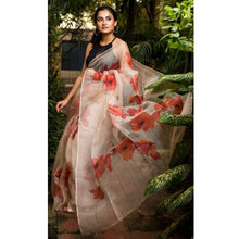 Load image into Gallery viewer, Function Wear Heavy Organza Silk With Digital Printed Saree For Women
